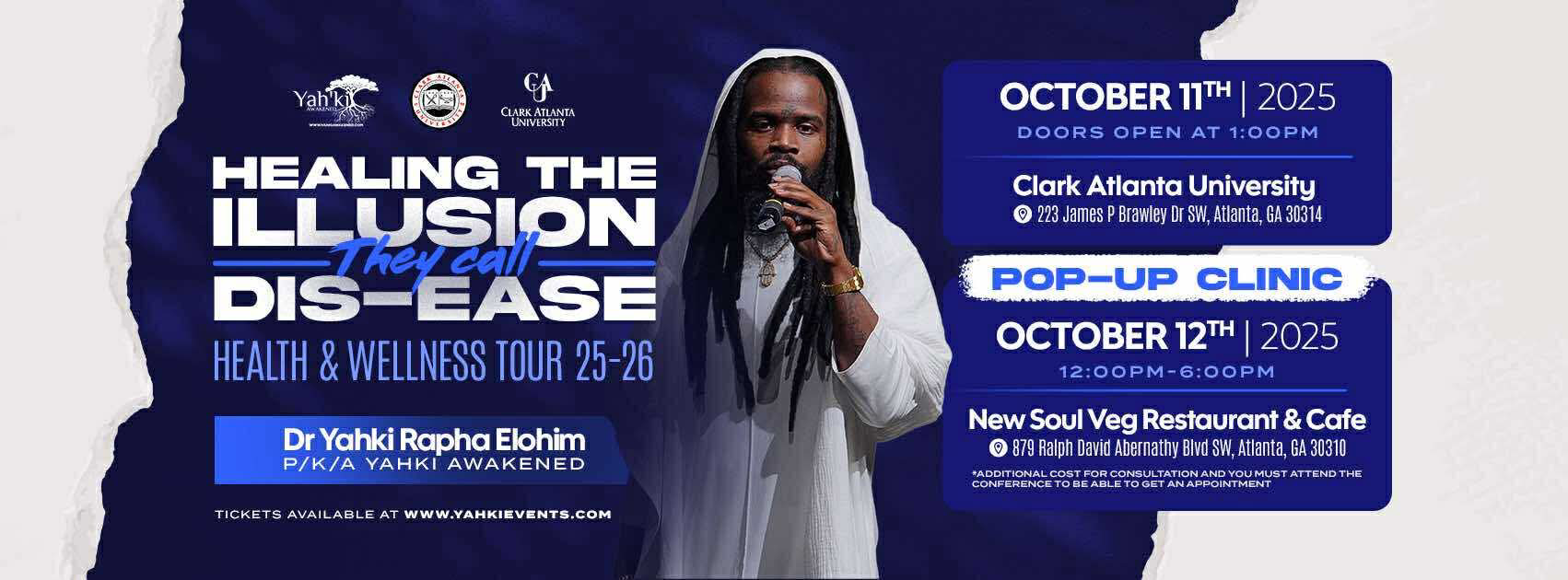 Healing the illusion we call Dis-Ease Conference - ATLANTA