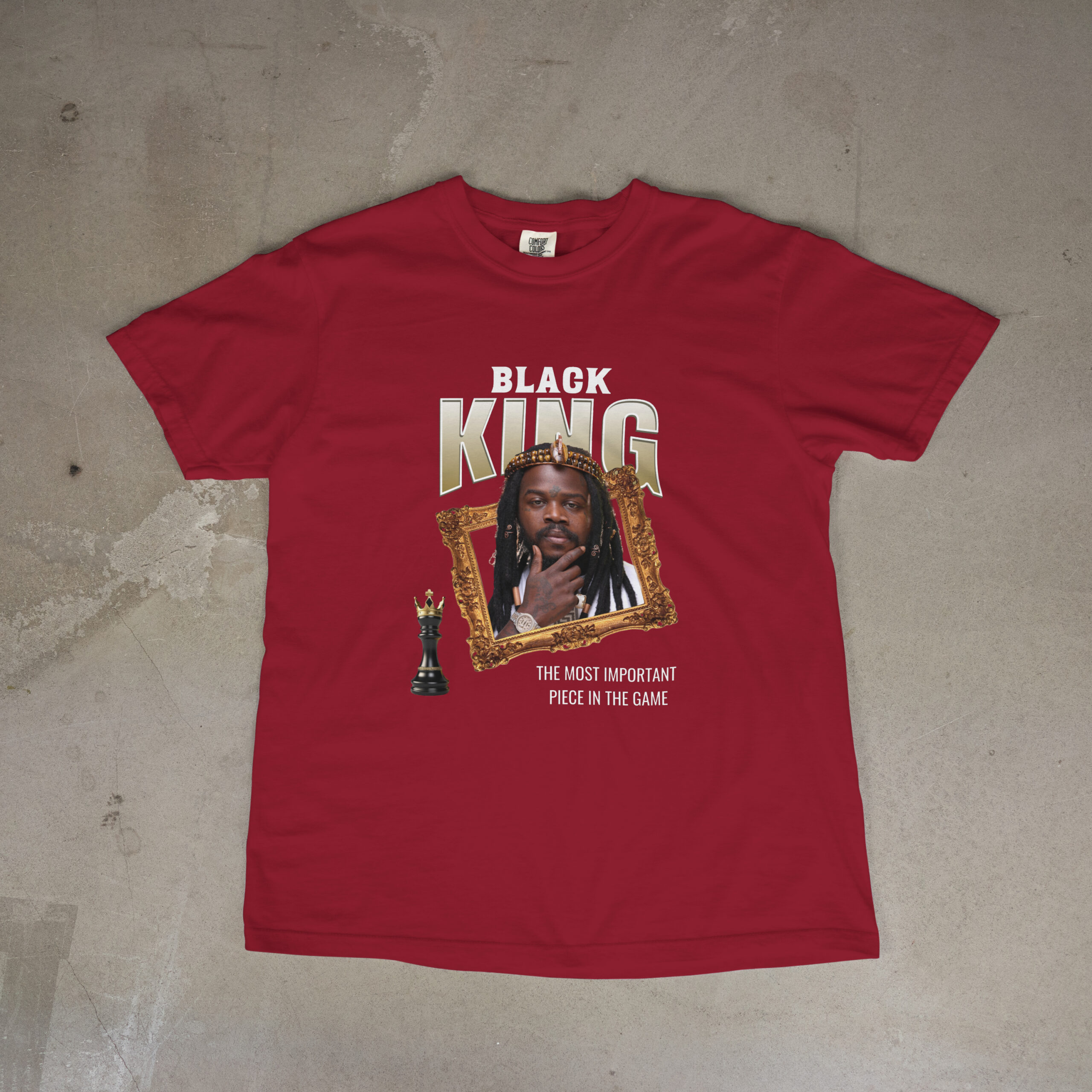 👑 Black King T-Shirt - Yahki Radio