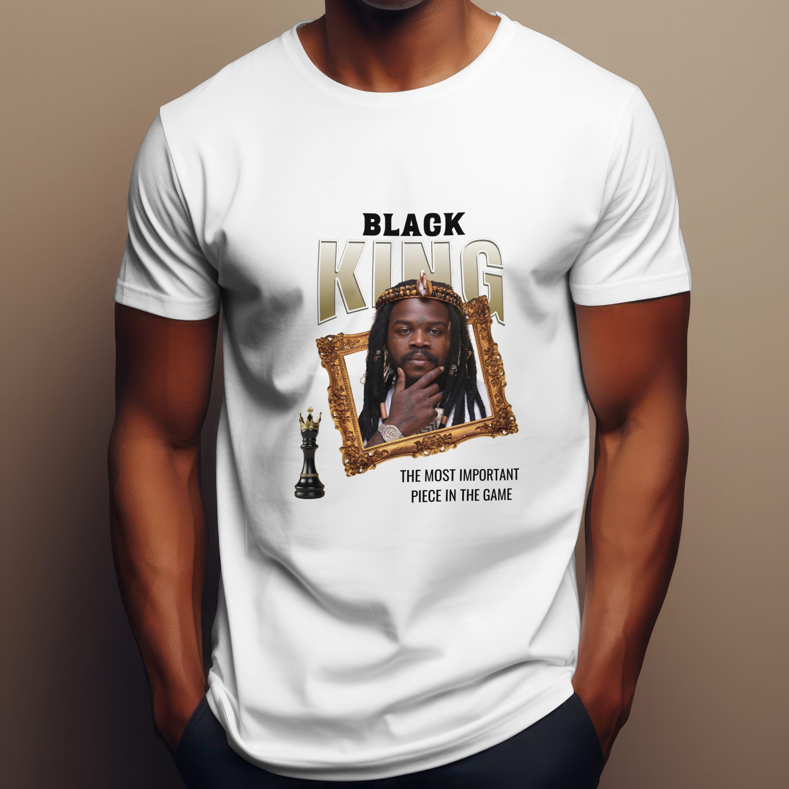 👑 Black King T-Shirt - Yahki Radio